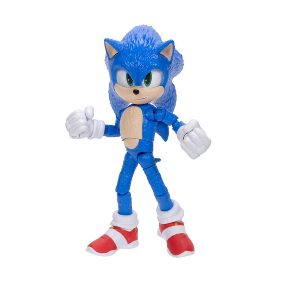 NIB Sonic The Hedgehog Sonic 3 Movie - 5 inch Figure Sonic